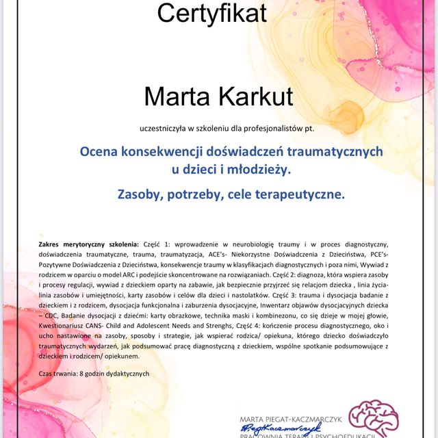Powiększ obraz: certificate 9