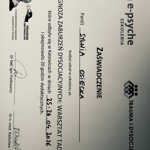 Powiększ obraz: certificate 18