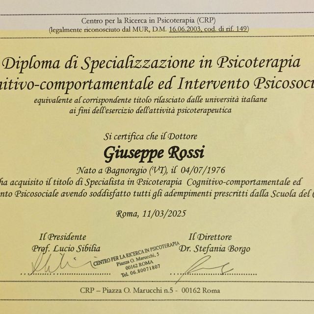 Ingrandire l'immagine: certificate 1