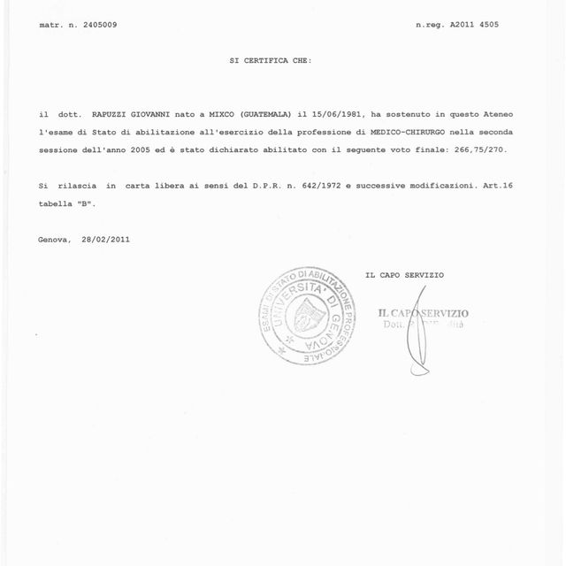 Ingrandire l'immagine: certificate 1