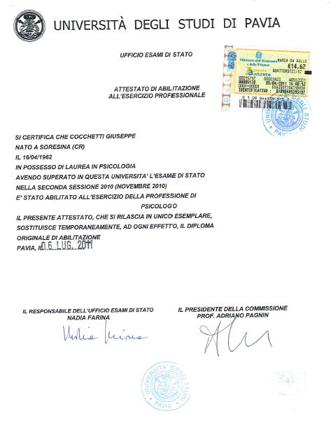 Ingrandire l'immagine: certificate 3