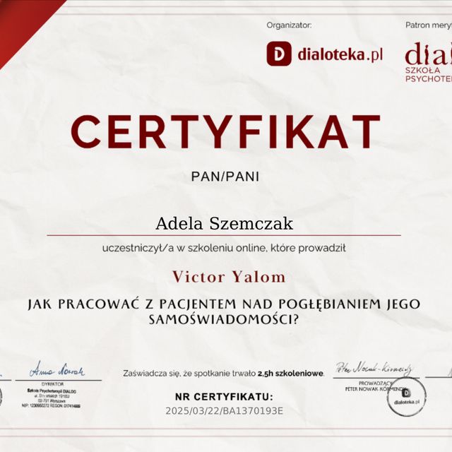 Powiększ obraz: certificate 3