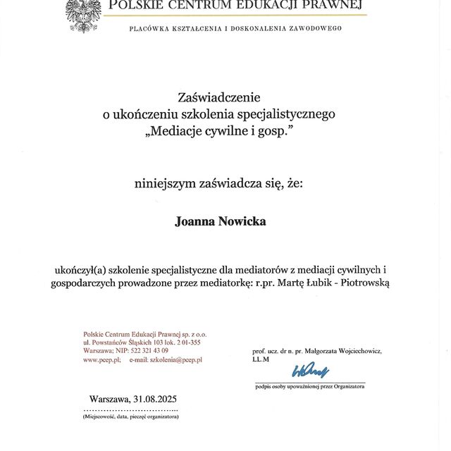 Powiększ obraz: certificate 4