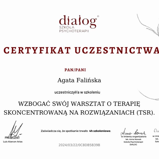 Powiększ obraz: certificate 20