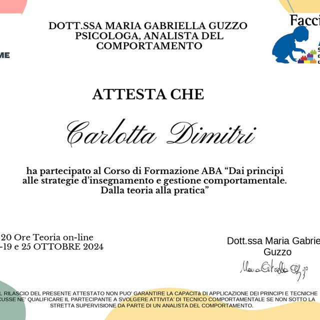 Ingrandire l'immagine: certificate 1