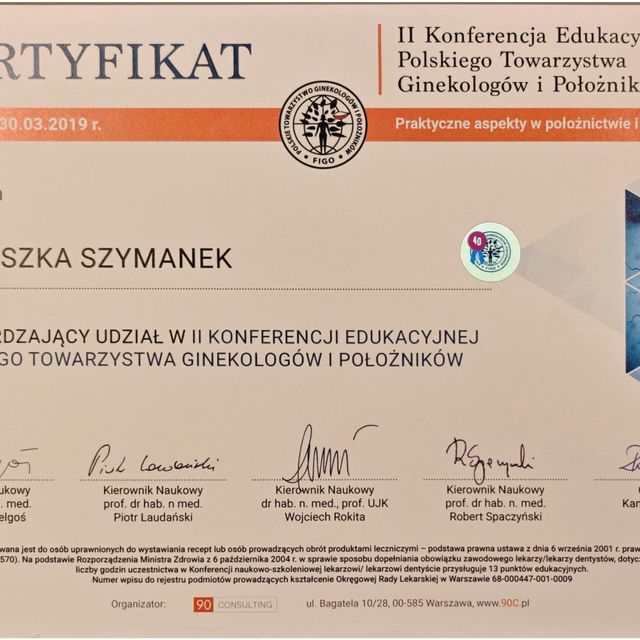 Powiększ obraz: certificate 45