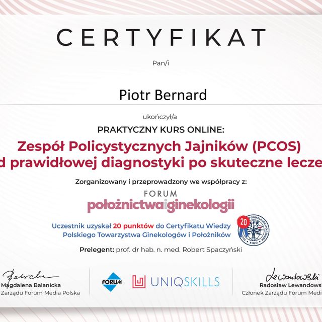 Powiększ obraz: certificate 40