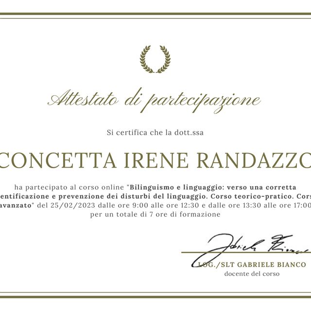 Ingrandire l'immagine: certificate 3