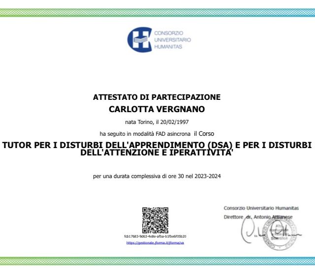 Ingrandire l'immagine: certificate 10