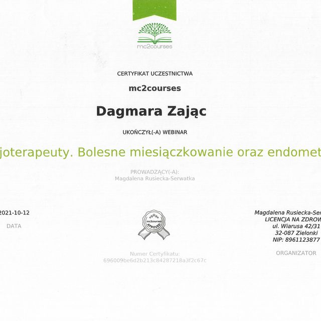 Powiększ obraz: certificate 9