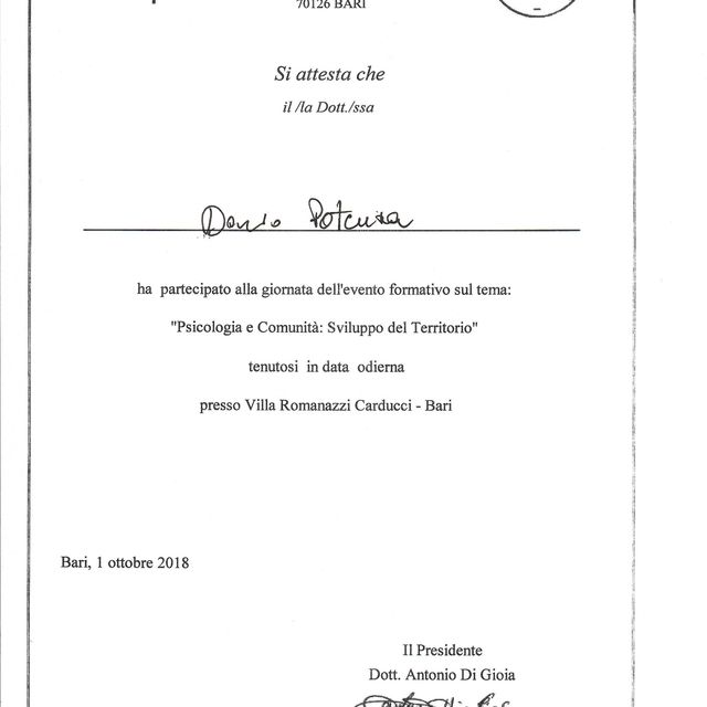Ingrandire l'immagine: certificate 8