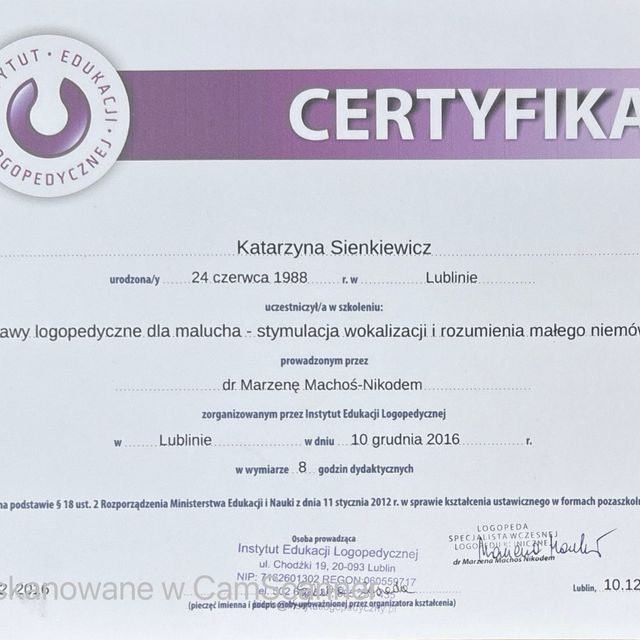 Powiększ obraz: certificate 30