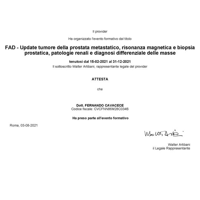Ingrandire l'immagine: certificate 10