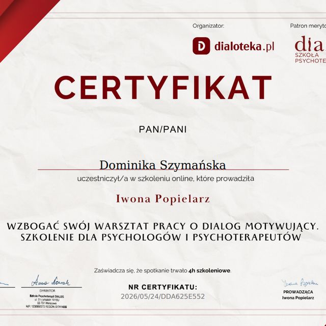 Powiększ obraz: certificate 8