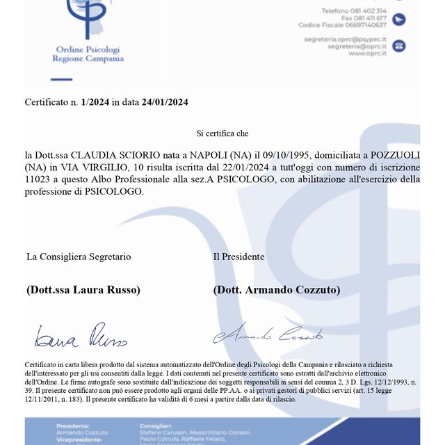 Ingrandire l'immagine: certificate 2