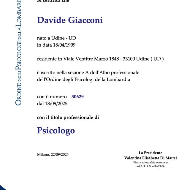 Ingrandire l'immagine: certificate 1
