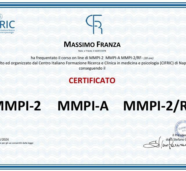 Ingrandire l'immagine: certificate 1