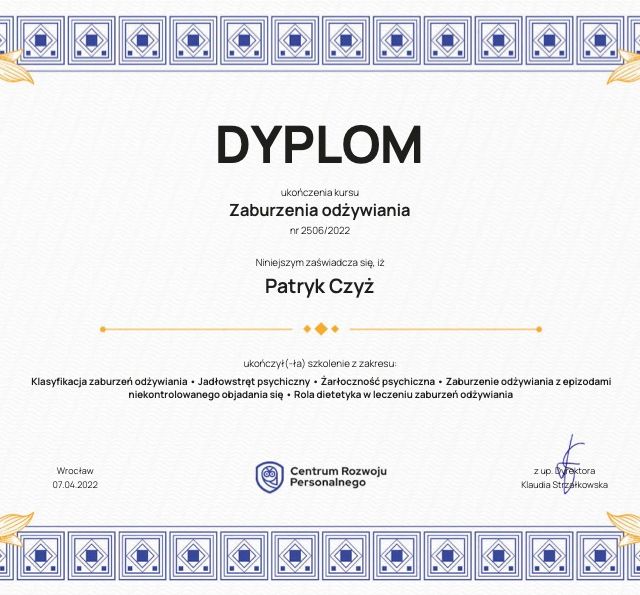 Powiększ obraz: certificate 8