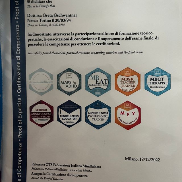 Ingrandire l'immagine: certificate 3