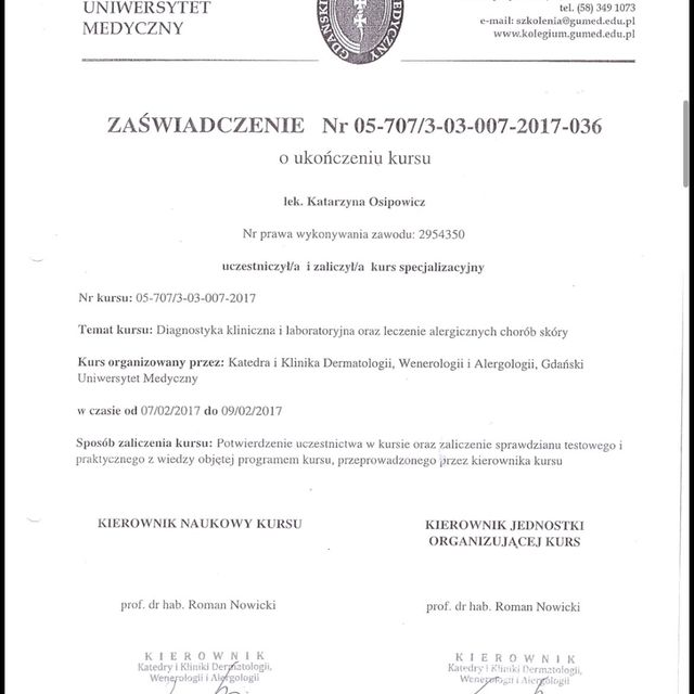 Powiększ obraz: certificate 60