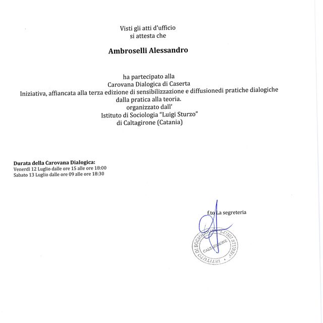 Ingrandire l'immagine: certificate 8