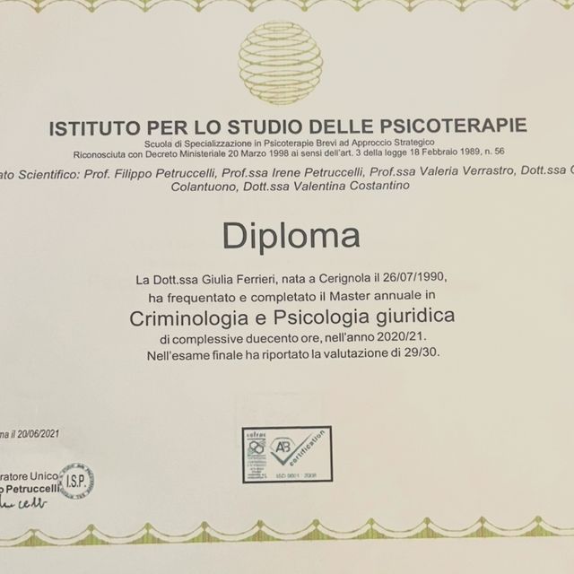 Ingrandire l'immagine: certificate 1