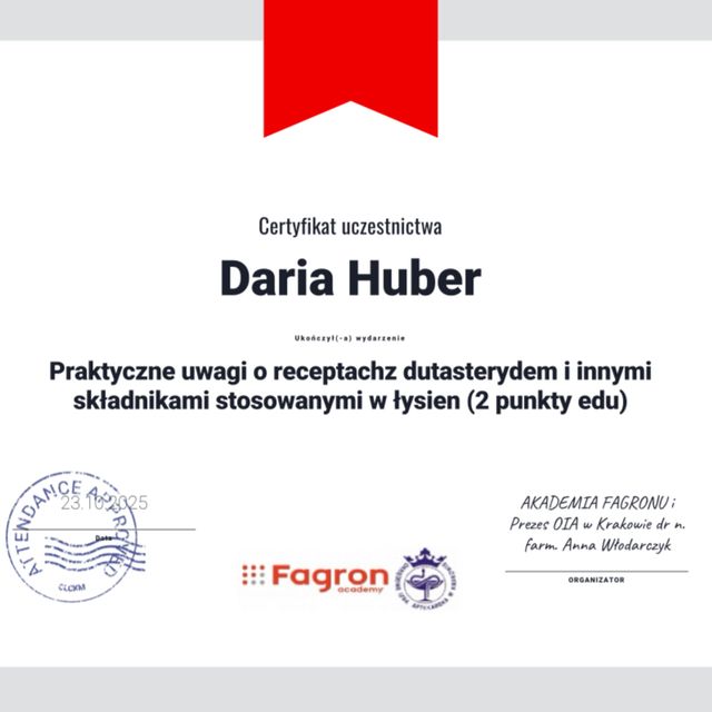 Powiększ obraz: certificate 180