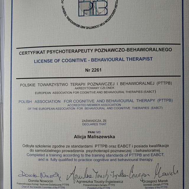 Powiększ obraz: certificate 15