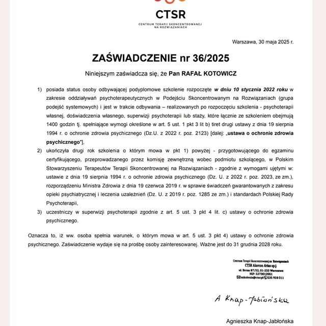Powiększ obraz: certificate 1