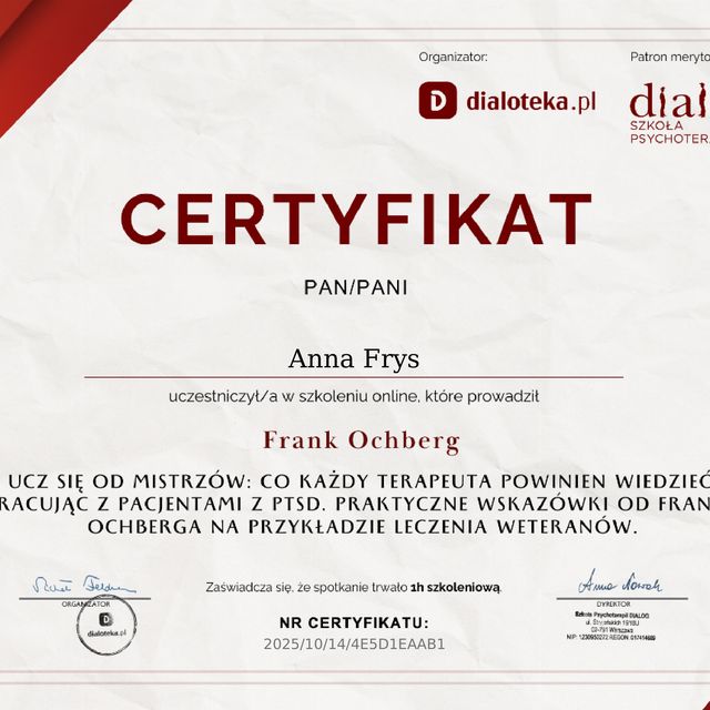 Powiększ obraz: certificate 73