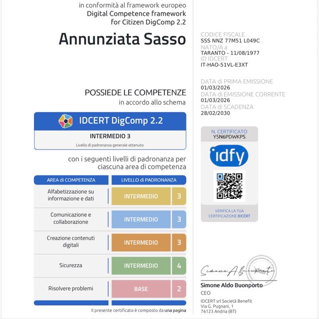 Ingrandire l'immagine: certificate 12