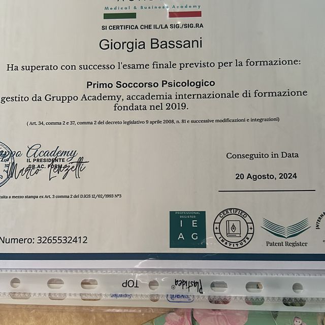 Ingrandire l'immagine: certificate 6