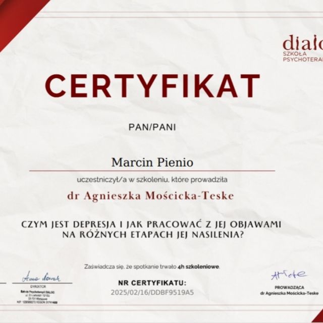 Powiększ obraz: certificate 18