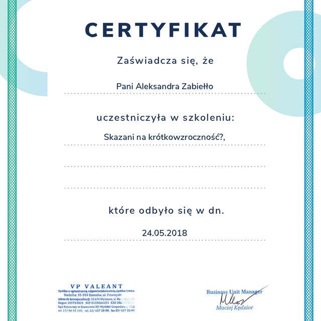 Powiększ obraz: certificate 1