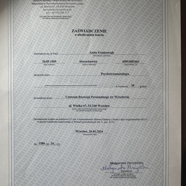 Powiększ obraz: certificate 11