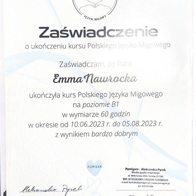 Powiększ obraz: certificate 1