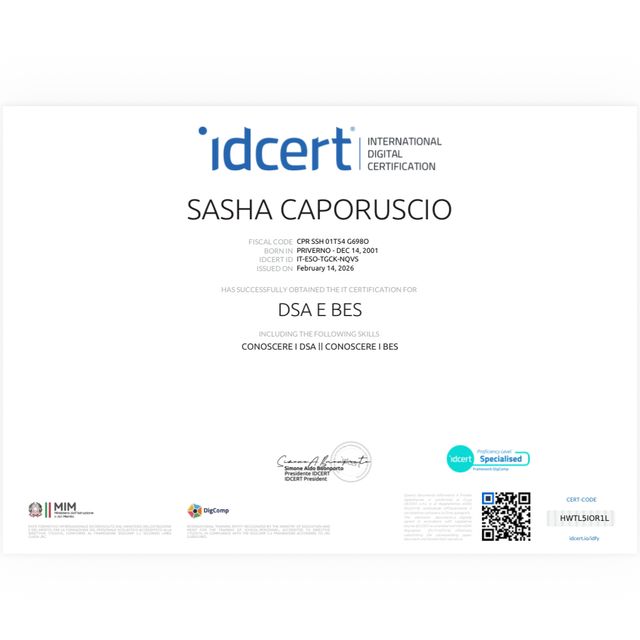 Ingrandire l'immagine: certificate 2