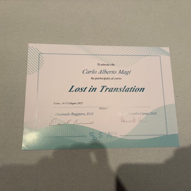 Ingrandire l'immagine: certificate 2