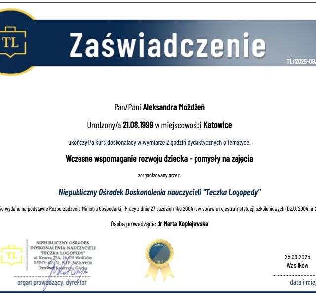 Powiększ obraz: certificate 4