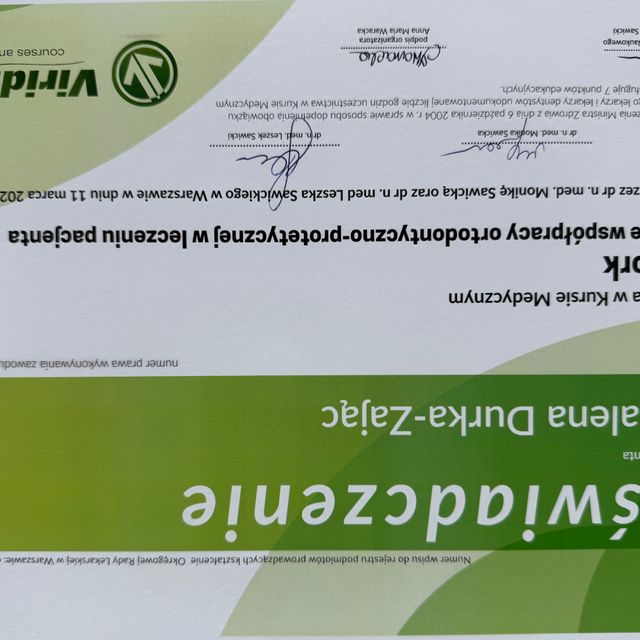 Powiększ obraz: certificate 70