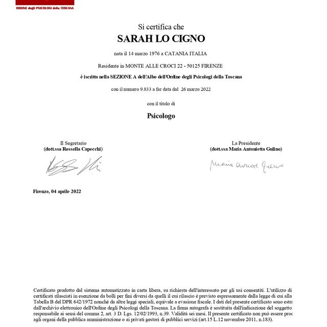 Ingrandire l'immagine: certificate 3