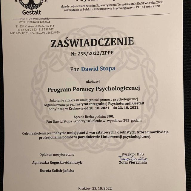 Powiększ obraz: certificate 1