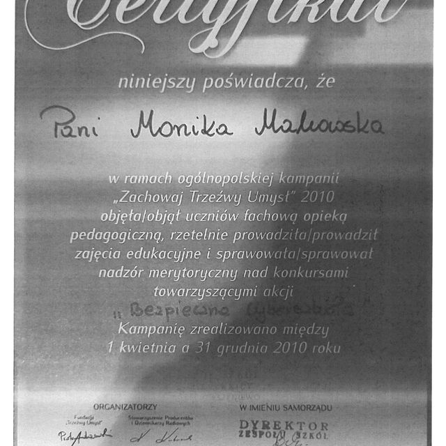 Powiększ obraz: certificate 4