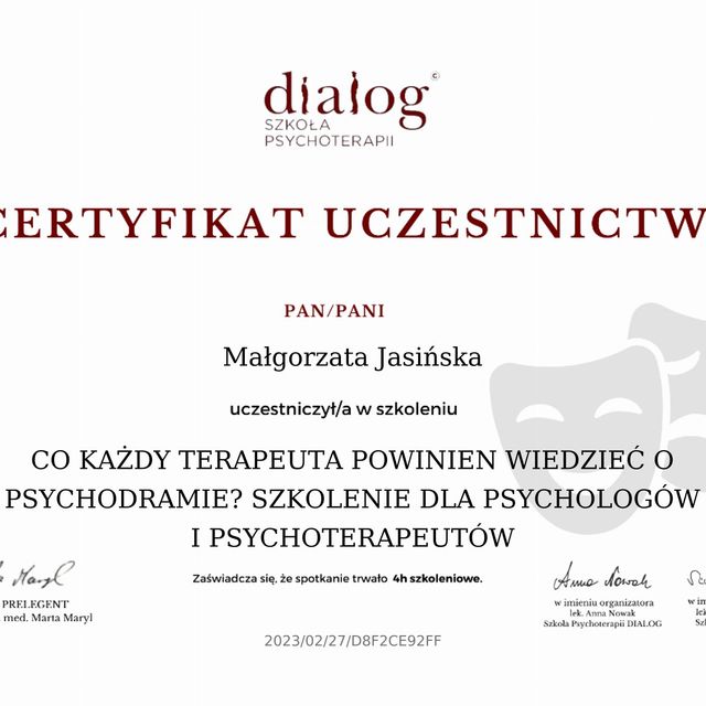 Powiększ obraz: certificate 62