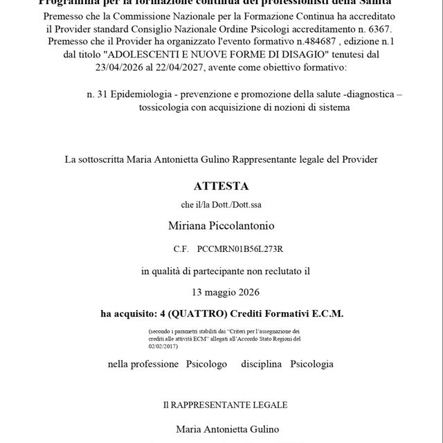 Ingrandire l'immagine: certificate 1