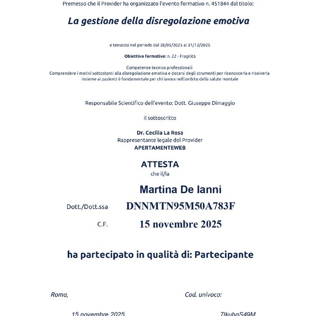 Ingrandire l'immagine: certificate 1