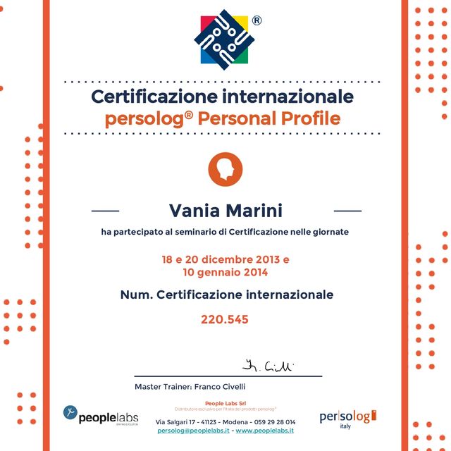 Ingrandire l'immagine: certificate 1