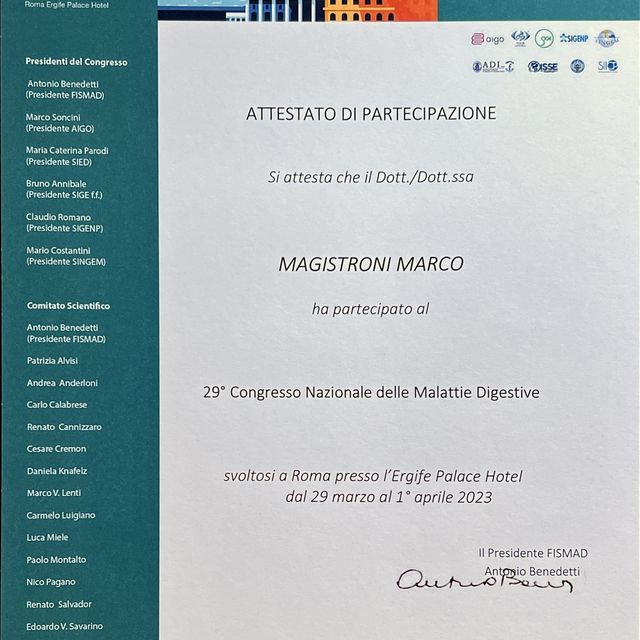 Ingrandire l'immagine: certificate 8
