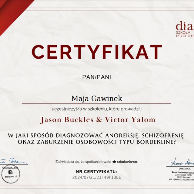 Powiększ obraz: certificate 1
