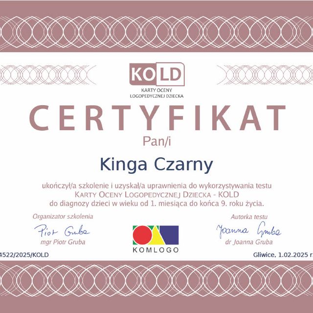Powiększ obraz: certificate 1